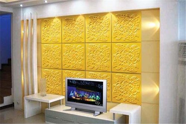 中天尚品3D背景墙