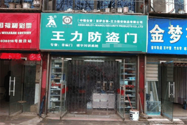 王力防盗门加盟