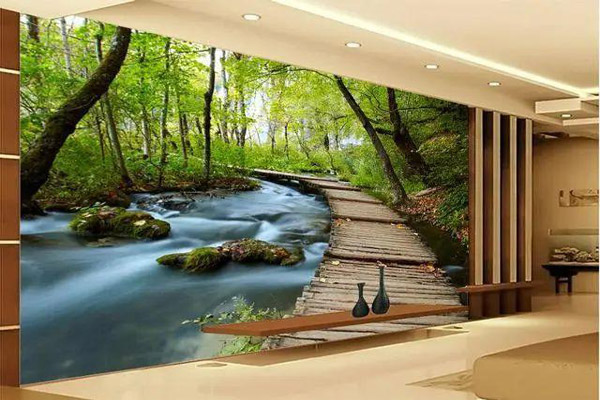 艾丽丝3D立体背景墙