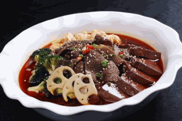黄椒冒菜