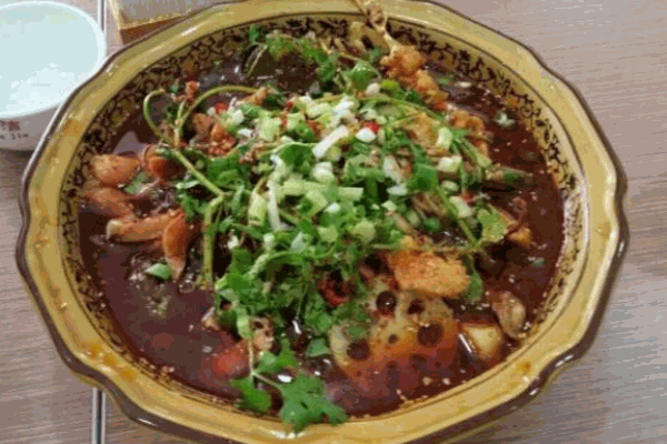 黄椒冒菜