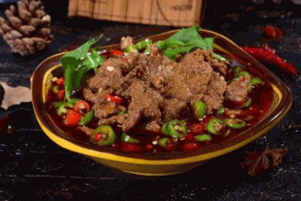 小米椒冒菜