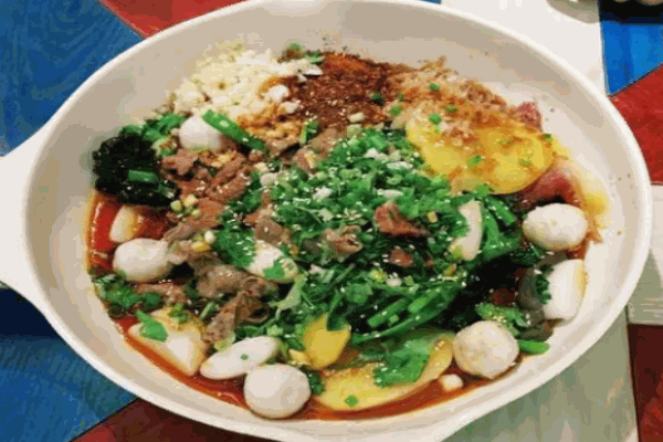 过把瘾干拌冒菜