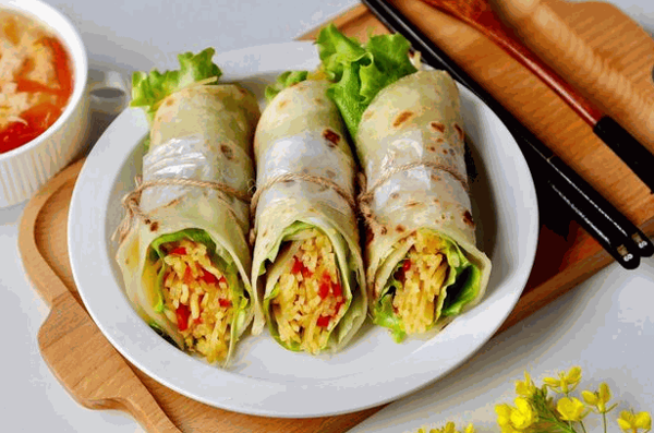 土豆丝卷饼