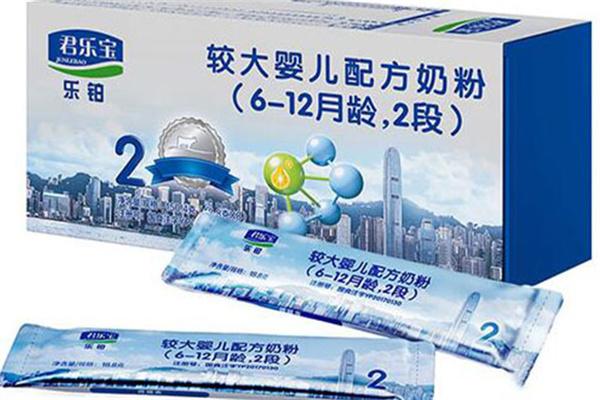 君乐宝旗帜奶粉加盟