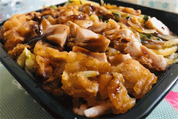 1+1烤肉拌饭脆皮鸡