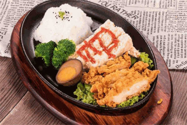 大姐脆香鸡烤肉饭