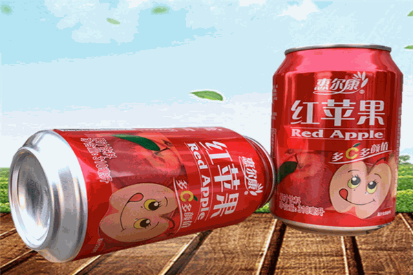 惠尔康红苹果饮料