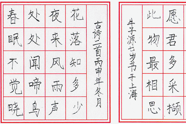 快笔书法教育