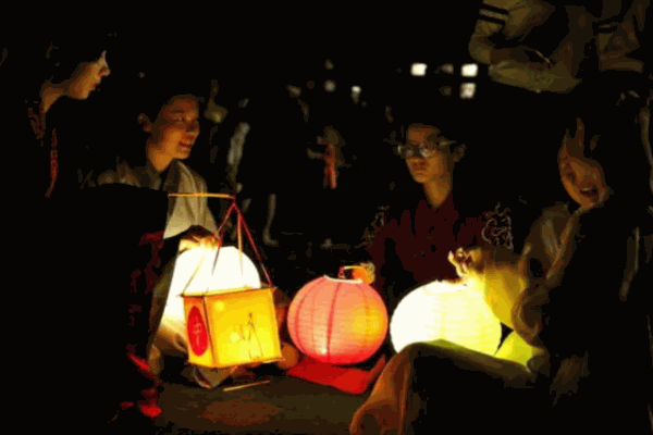 筠锦佳艺竹灯