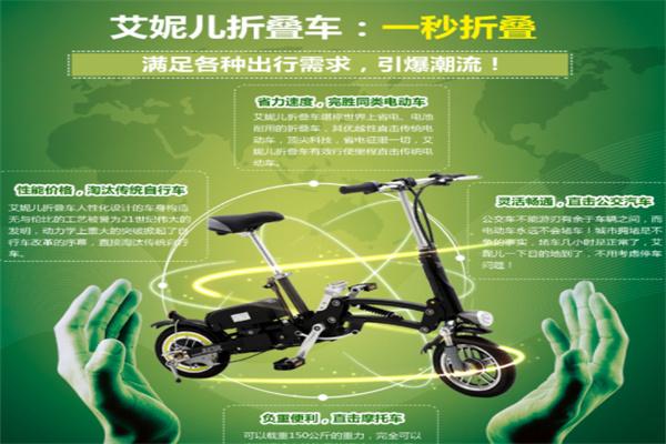 艾妮儿折叠电动车加盟