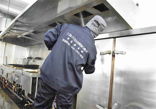 三淼大型油烟机清洗