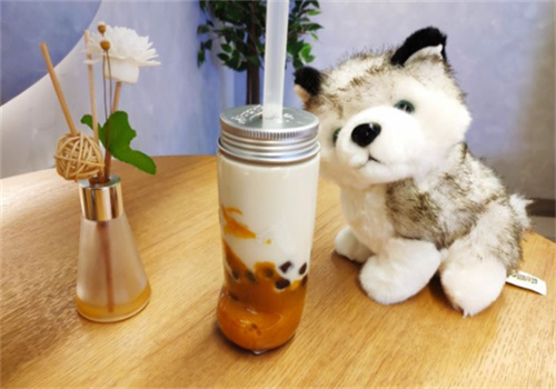 二哈奶茶