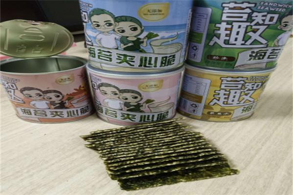 苔知趣夹心海苔加盟