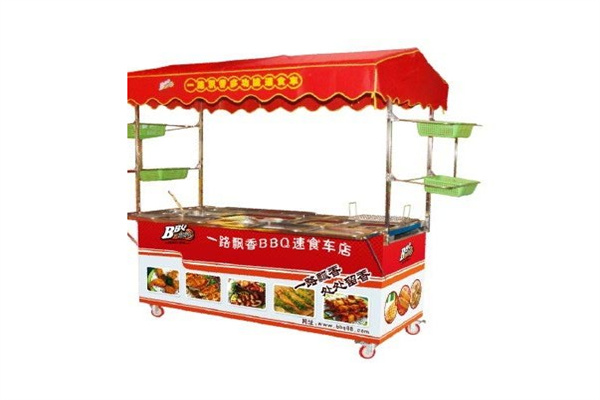 一路飘香小吃车