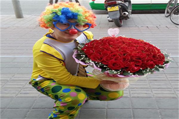 小丑鲜花加盟