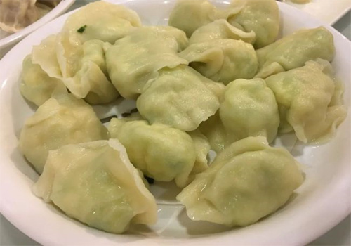 开口笑海鲜饺子