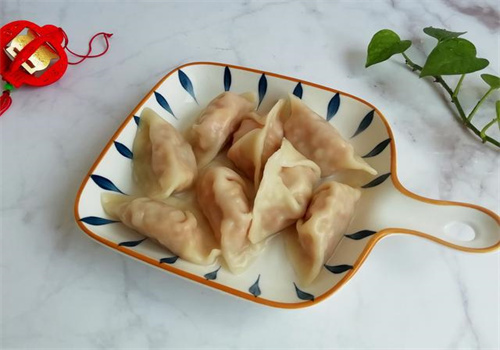 开口笑海鲜饺子