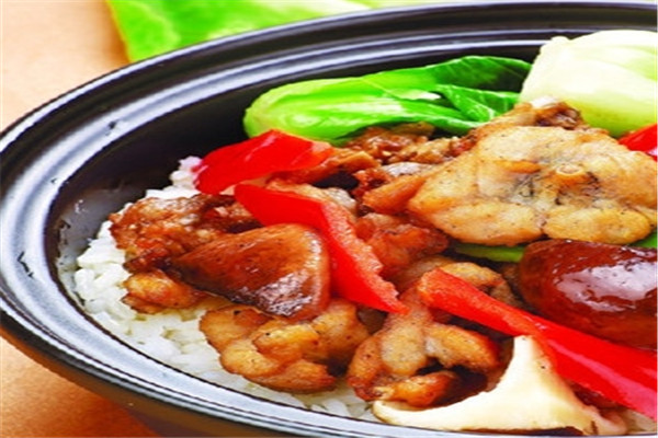 虾煲饭煲仔饭