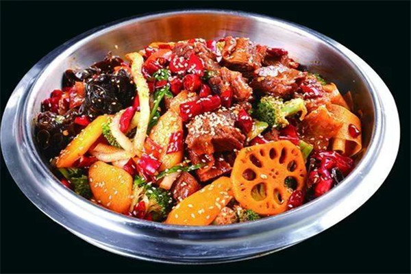 干锅麻辣烫