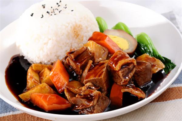 小辉煎的牛肉饭