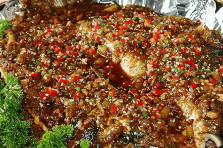 十里桃林风味烤活鱼