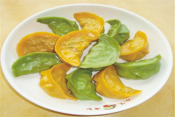 五彩水饺