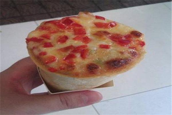 疯味派手握披萨