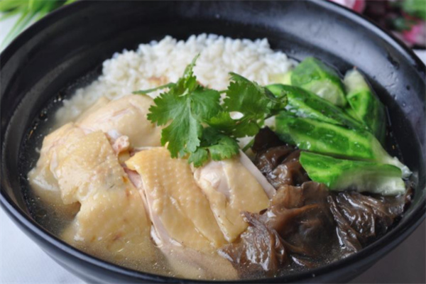 贝嫂老母鸡汤泡饭