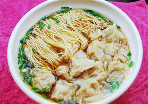比较美馄饨面