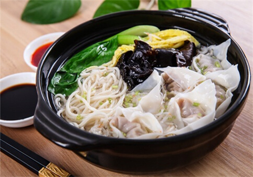 比较美馄饨面