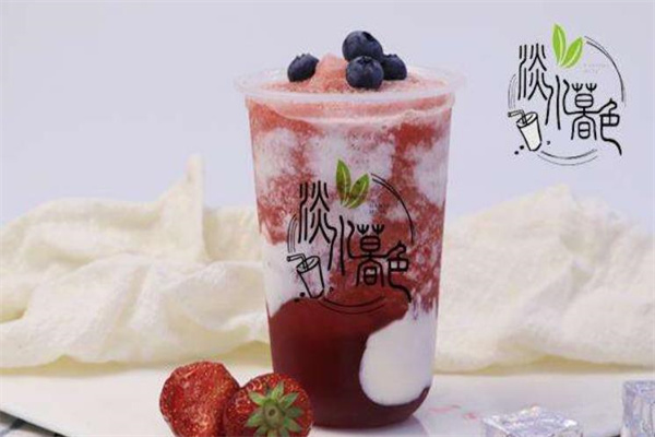 淡水暮色奶茶