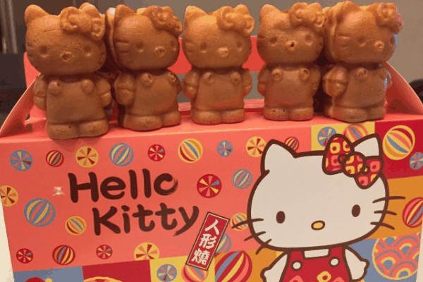 hello kitty凯蒂优果人形烧