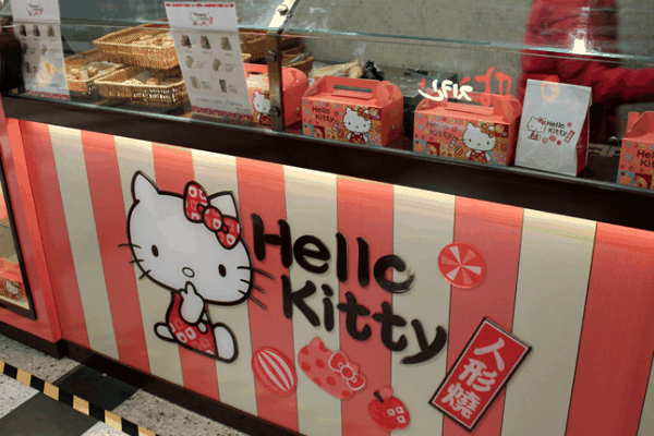 hello kitty凯蒂优果人形烧