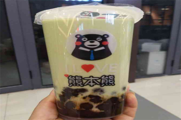 爱熊本熊奶茶加盟
