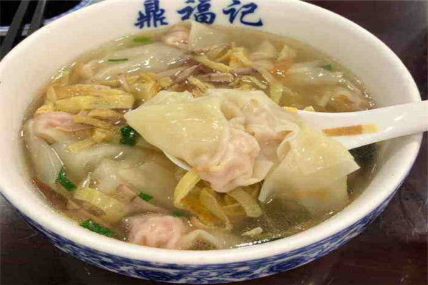 鼎福记小笼馄饨加盟