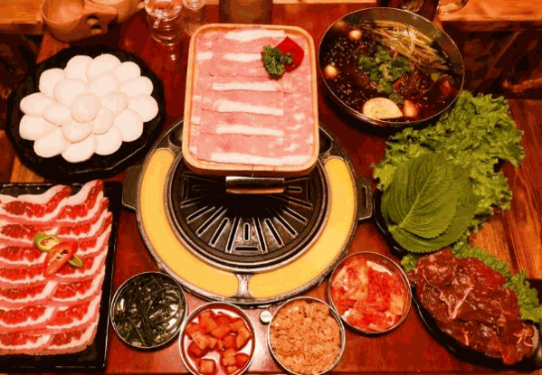 小俩口烤肉
