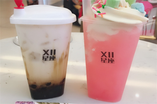 12星座奶茶店加盟
