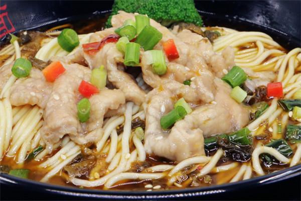 周记酸菜滑肉面加盟