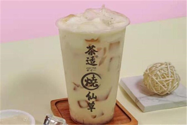 茶适烧仙草奶茶加盟