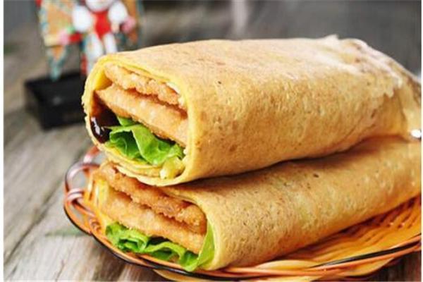 摊谷香煎饼果儿