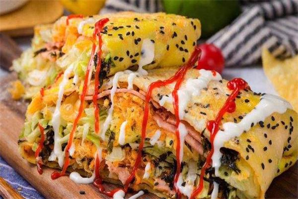 煎持无限沙拉煎饼加盟