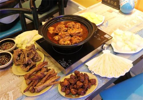 基小米鲜卤半只鸡下饭小火锅