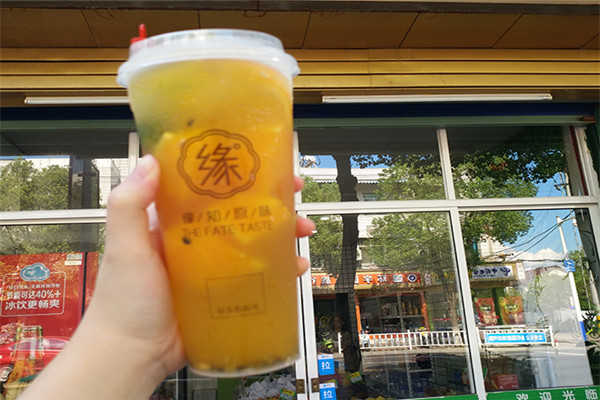 缘知原味水果茶加盟