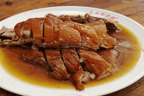 顺德大头华烧鹅