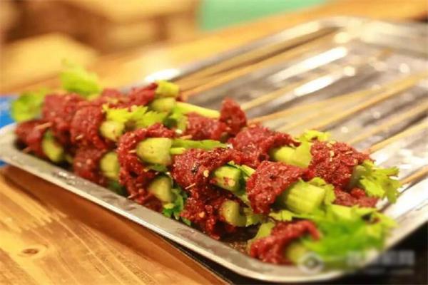 签签锦牛肉串串