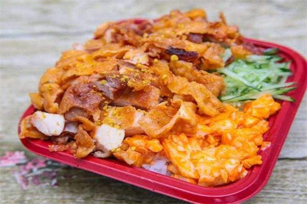 大姐脆皮鸡米饭