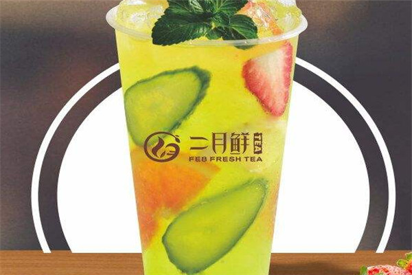 二月鲜奶茶加盟
