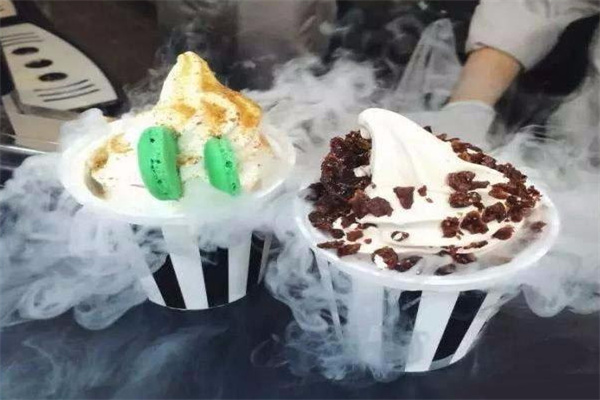 百乐滋冒烟冰淇淋