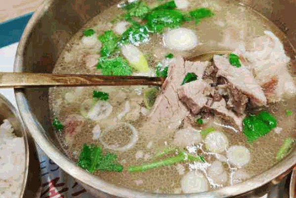 梨花牛肉汤